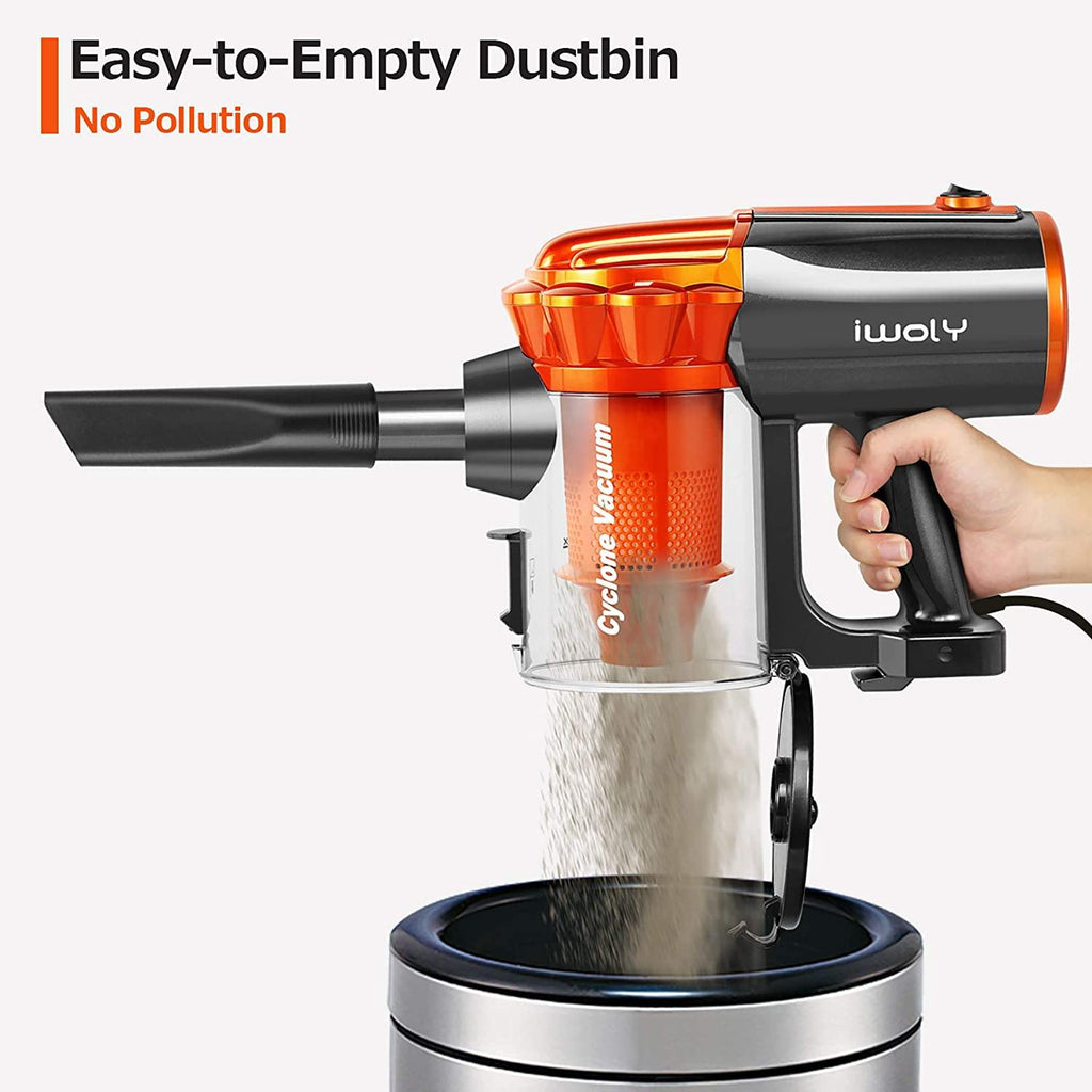 iwoly V600 Vacuum Cleaner-Orange - Iwoly